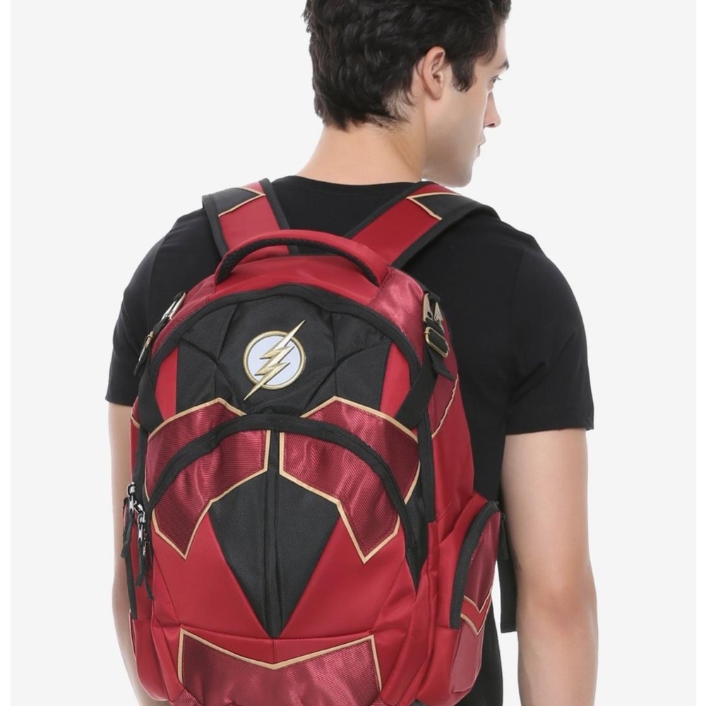 DC Comics Flash Red and Black Kids Backpack